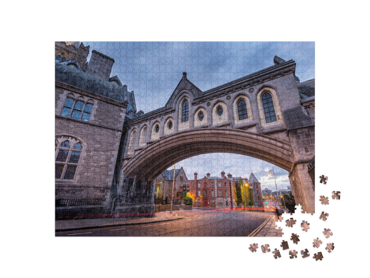 Dublin Capital City of Ireland... Jigsaw Puzzle with 1000 pieces