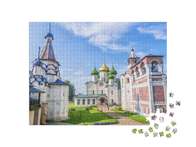 Cathedral of Transfiguration of the Savior, Monastery of... Jigsaw Puzzle with 1000 pieces