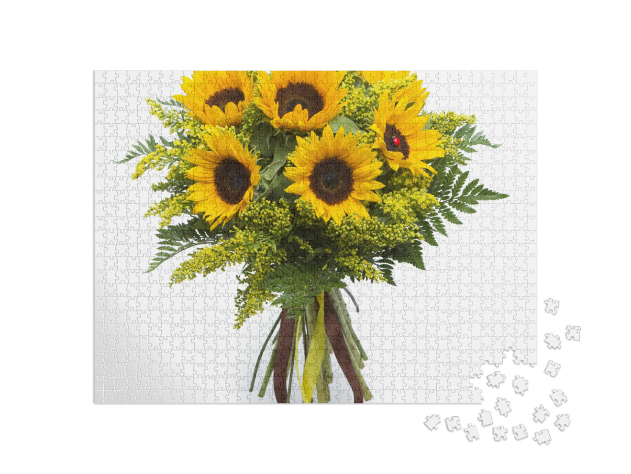 Bouquet of Sunflowers... Jigsaw Puzzle with 1000 pieces