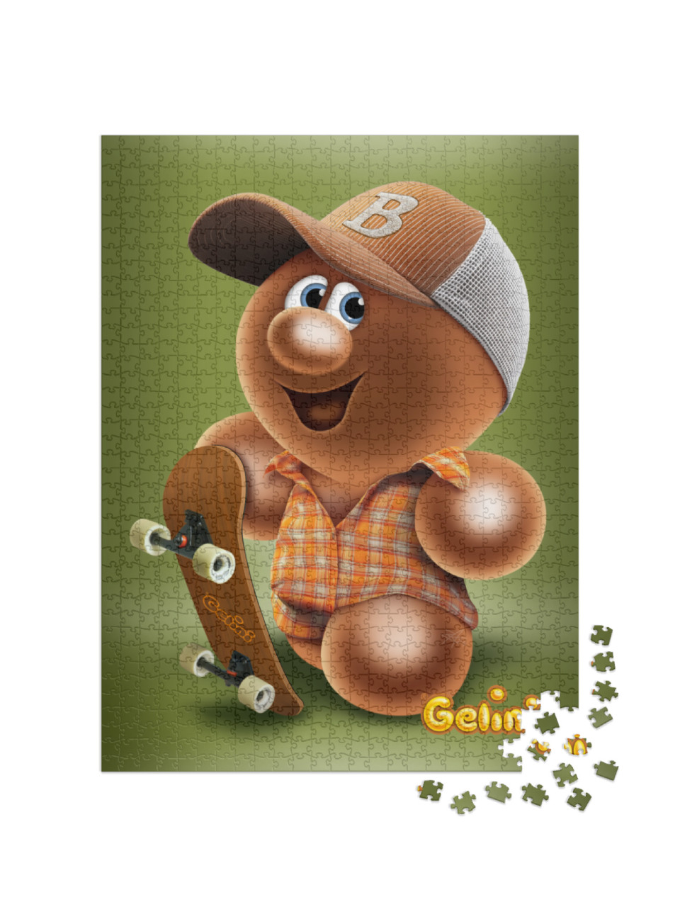 Gelini BRUUKLIN Jigsaw Puzzle with 1000 pieces