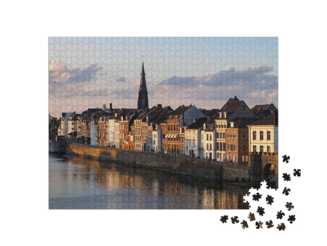 Maastricht At Dusk... Jigsaw Puzzle with 1000 pieces