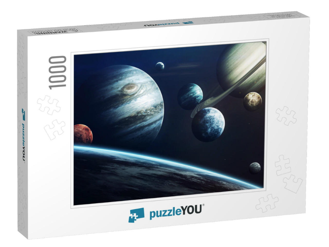 Planets of Solar System. Elements of This Image Furnished... Jigsaw Puzzle with 1000 pieces