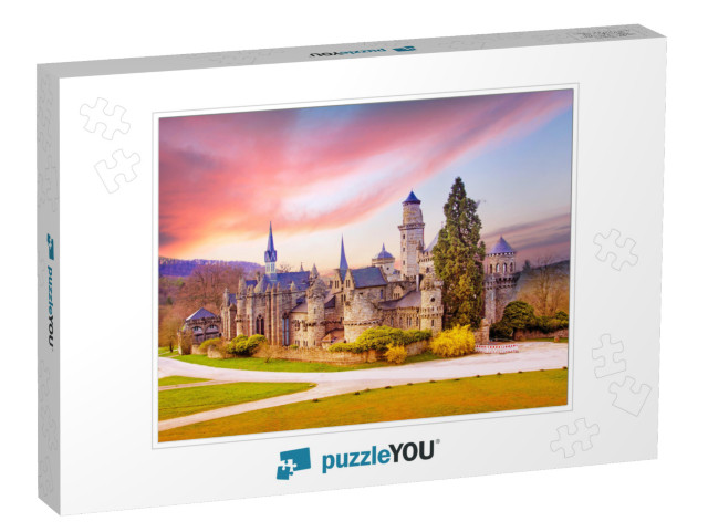 Magical Landscape with Medieval Lion Castle or Lowenburg... Jigsaw Puzzle