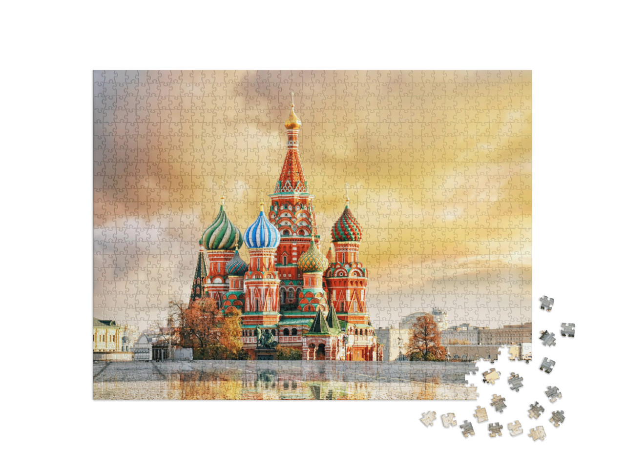 St. Basil's Cathedral Ancient Architecture o... Jigsaw Puzzle Jigsaw Puzzle with 1000 pieces