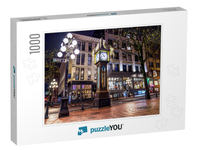 Vancouver, British Columbia - Canada. Downtown Iconic Lan... Jigsaw Puzzle with 1000 pieces