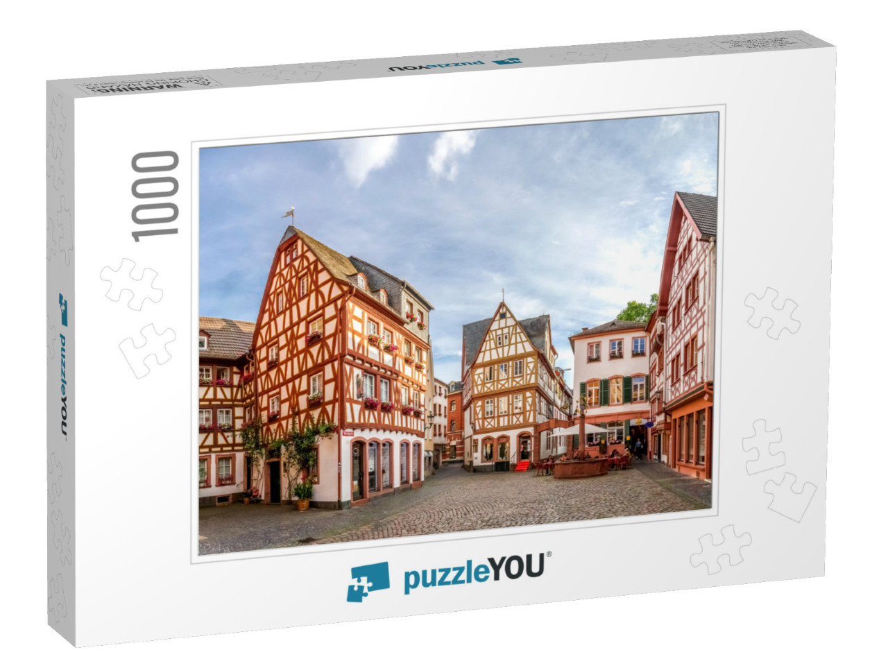 Mainz, Historical, Germany... Jigsaw Puzzle with 1000 pieces