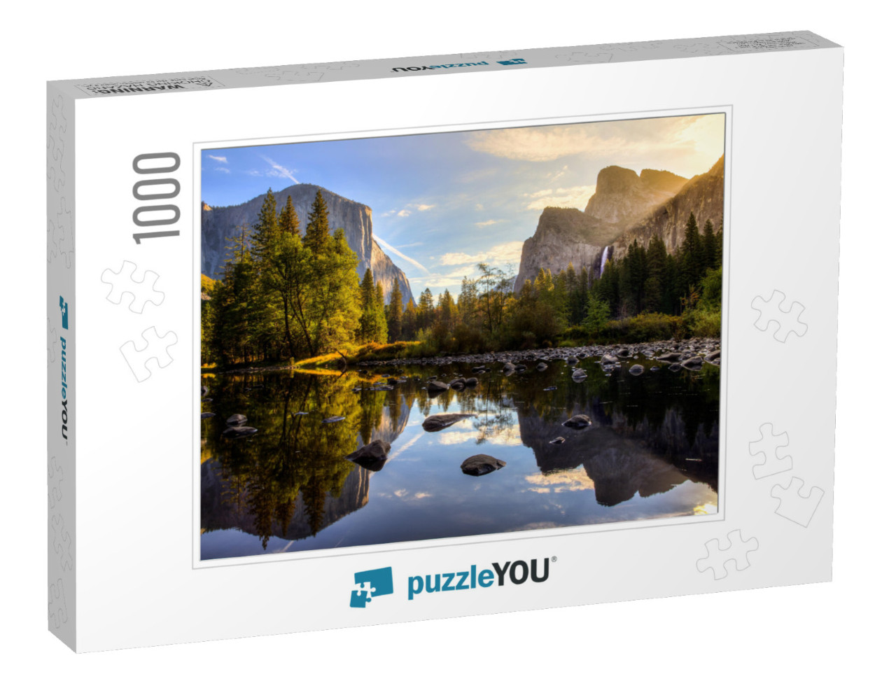 Sunrise on Yosemite Valley, Yosemite National Park, Calif... Jigsaw Puzzle with 1000 pieces