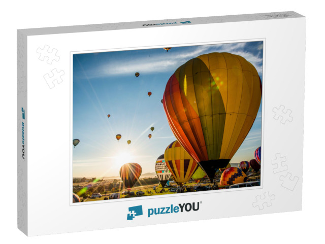 Hot Air Balloon Festival... Jigsaw Puzzle