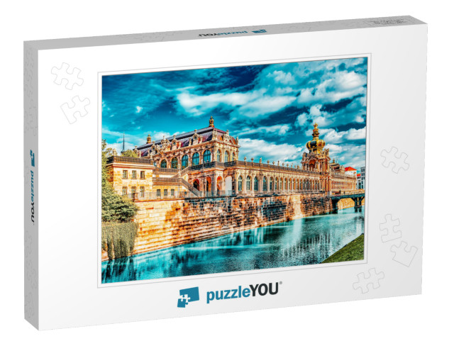 Zwinger Palace Der Dresdner Zwinger Art Gallery of Dresde... Jigsaw Puzzle