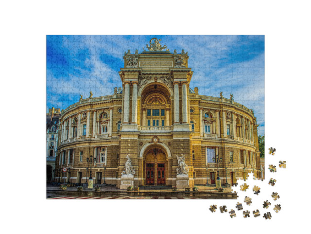 Odessa Opera Theatre... Jigsaw Puzzle with 1000 pieces