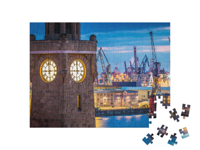 Hamburg - Germany... Jigsaw Puzzle with 200 pieces