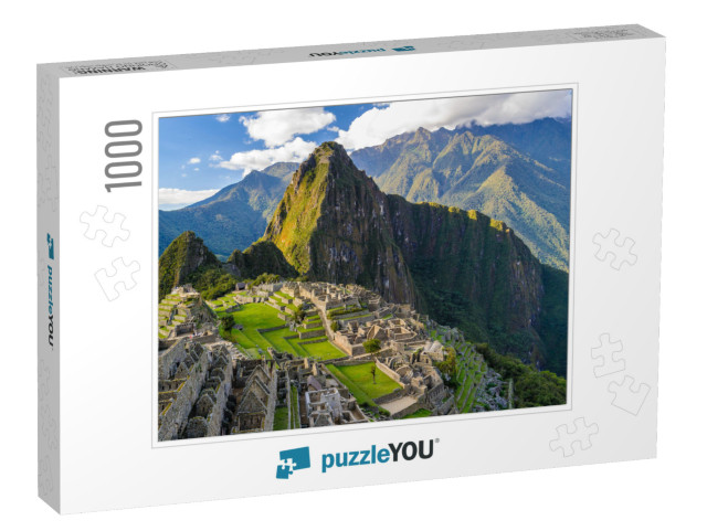 Machu Picchu Peru, Southa America, a UNESCO World Heritag... Jigsaw Puzzle with 1000 pieces