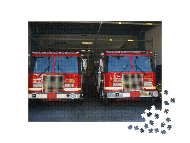 Fire Station... Jigsaw Puzzle with 1000 pieces