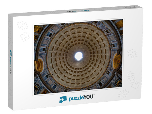 Pantheon Ceiling in Rome... Jigsaw Puzzle