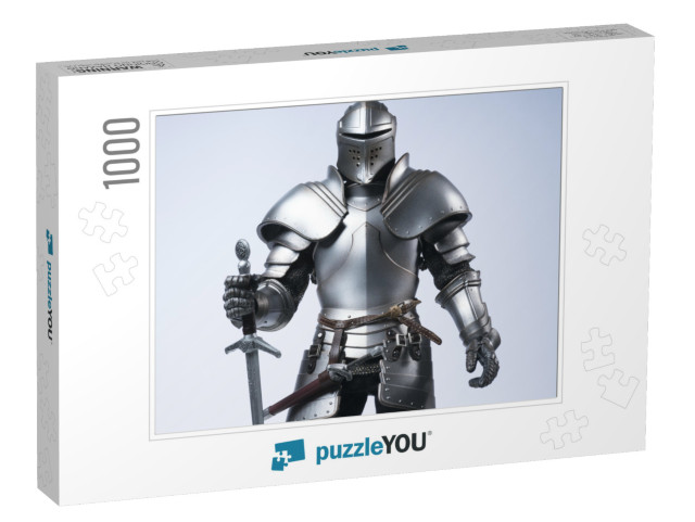 Knight with Sword & Shield... Jigsaw Puzzle with 1000 pieces