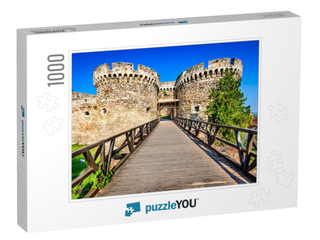 Belgrade, Serbia. Kalemegdan Fortress Entrance, Ancient S... Jigsaw Puzzle with 1000 pieces