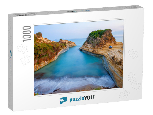 Famous Canal Damour Beach with Beautiful Rocky Coastline... Jigsaw Puzzle with 1000 pieces