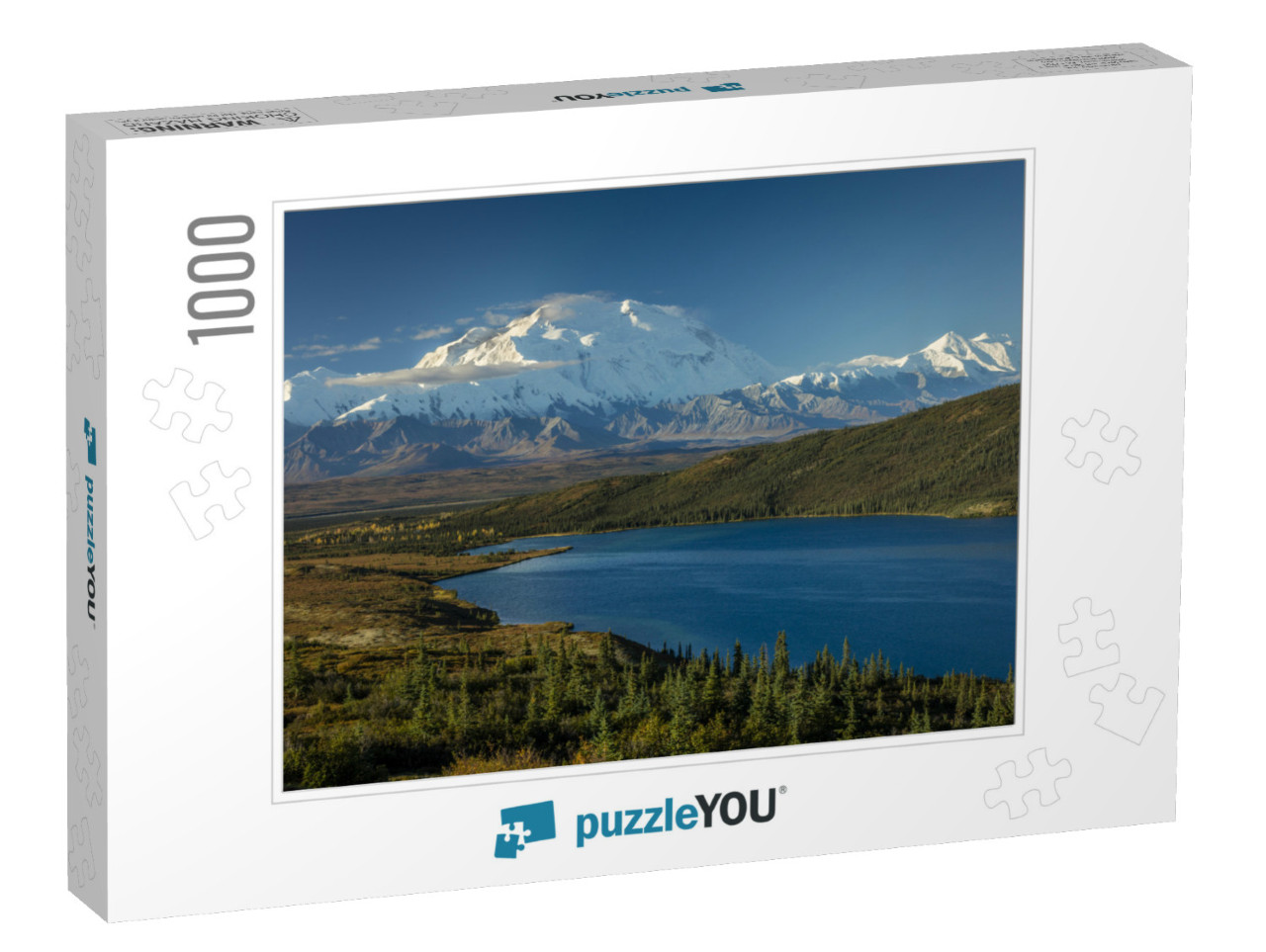 August 30, 2016 - Mount Denali At Wonder Lake, Previously... Jigsaw Puzzle with 1000 pieces