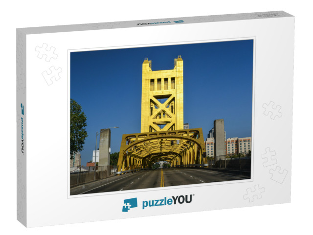 The Tower Bridge 1935 is a Vertical Lift Bridge that Cros... Jigsaw Puzzle