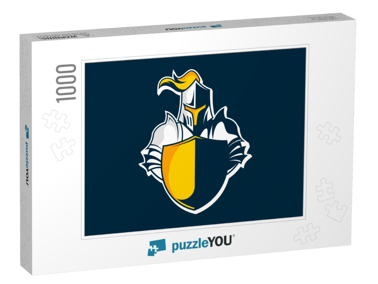 Knight Logo Vector. Great Logo Vector... Jigsaw Puzzle with 1000 pieces