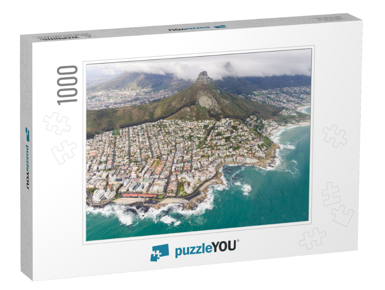 Aerial View of Cape Town South Africa... Jigsaw Puzzle with 1000 pieces