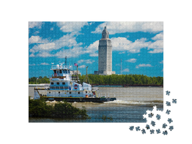 4/29, 2019, Baton Rouge, La, USA - Baton Rouge, Louisiana... Jigsaw Puzzle with 1000 pieces