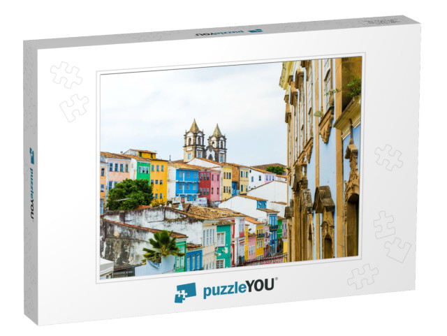 The Historic Center of Salvador, Bahia, Brazil... Jigsaw Puzzle