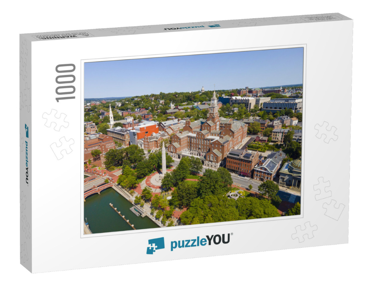 Providence County Courthouse Building Aerial View Includi... Jigsaw Puzzle with 1000 pieces