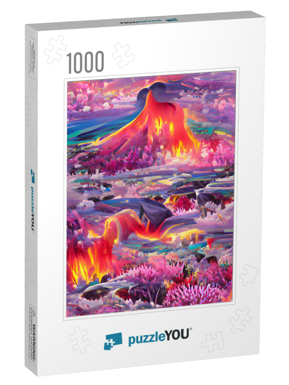 Hawaii Volcanoes National Park with Active Kilauea Volcan... Jigsaw Puzzle with 1000 pieces