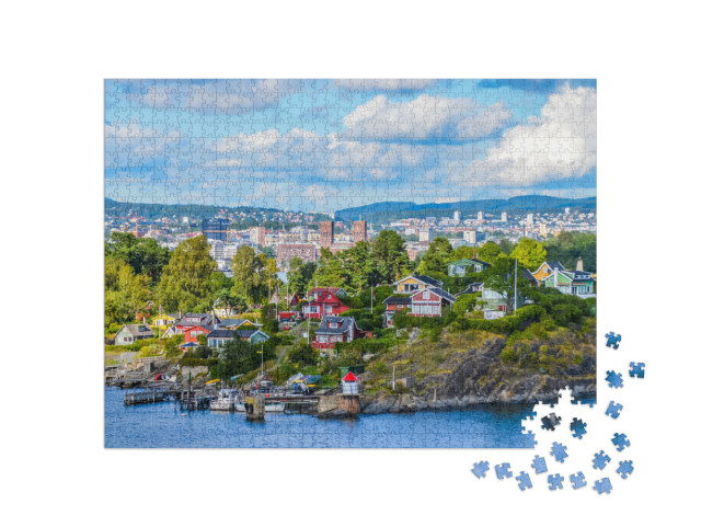 Oslo a City in the Fjord... Jigsaw Puzzle with 1000 pieces