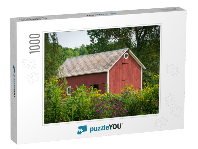 Historic Farm Buildings At Ohio's Only National Park, Cuy... Jigsaw Puzzle with 1000 pieces