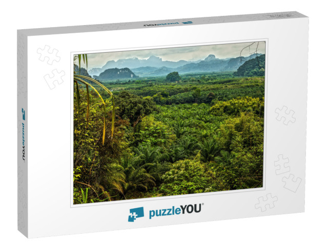 Thailand Rain Forest Landscape... Jigsaw Puzzle