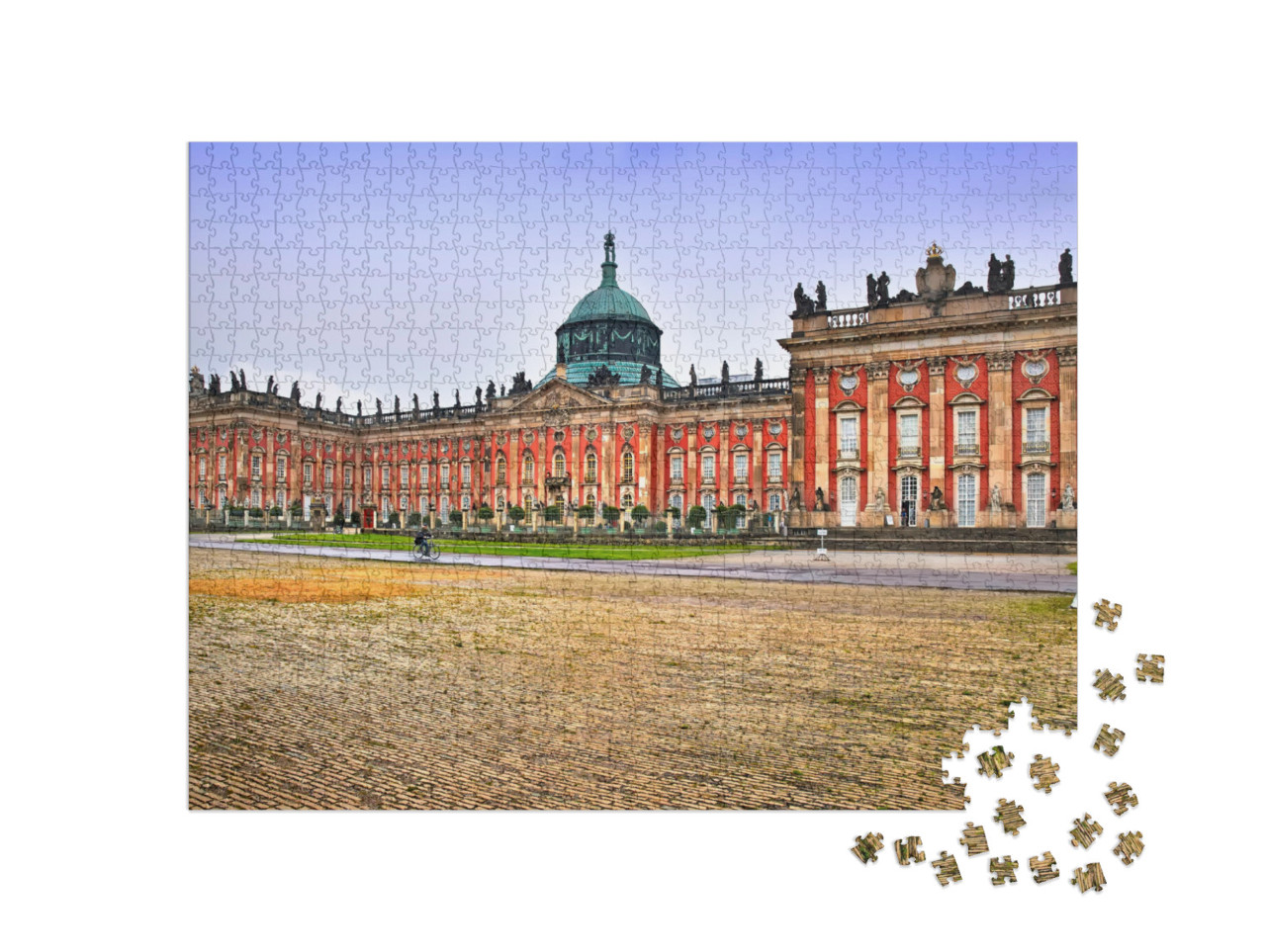 New Palace in Sanssouci Park, Potsdam, Germany... Jigsaw Puzzle with 1000 pieces