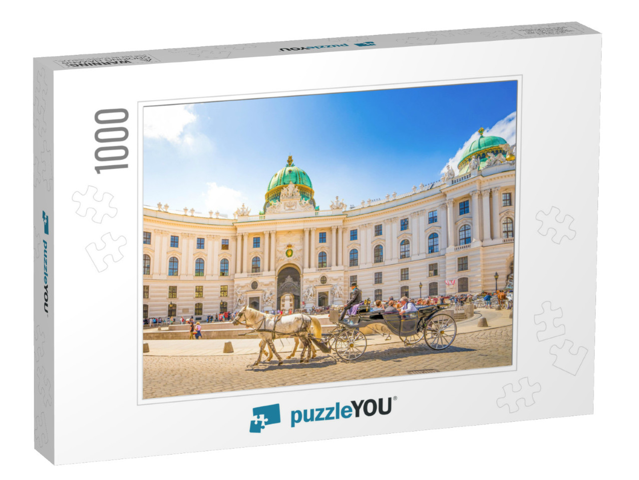 Alte Hofburg, Vienna, Austria... Jigsaw Puzzle with 1000 pieces