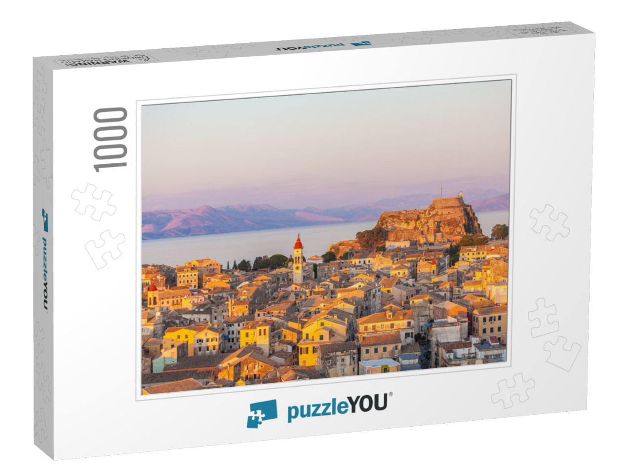 Aerial View from New Fortress on the City Before Sunset... Jigsaw Puzzle with 1000 pieces