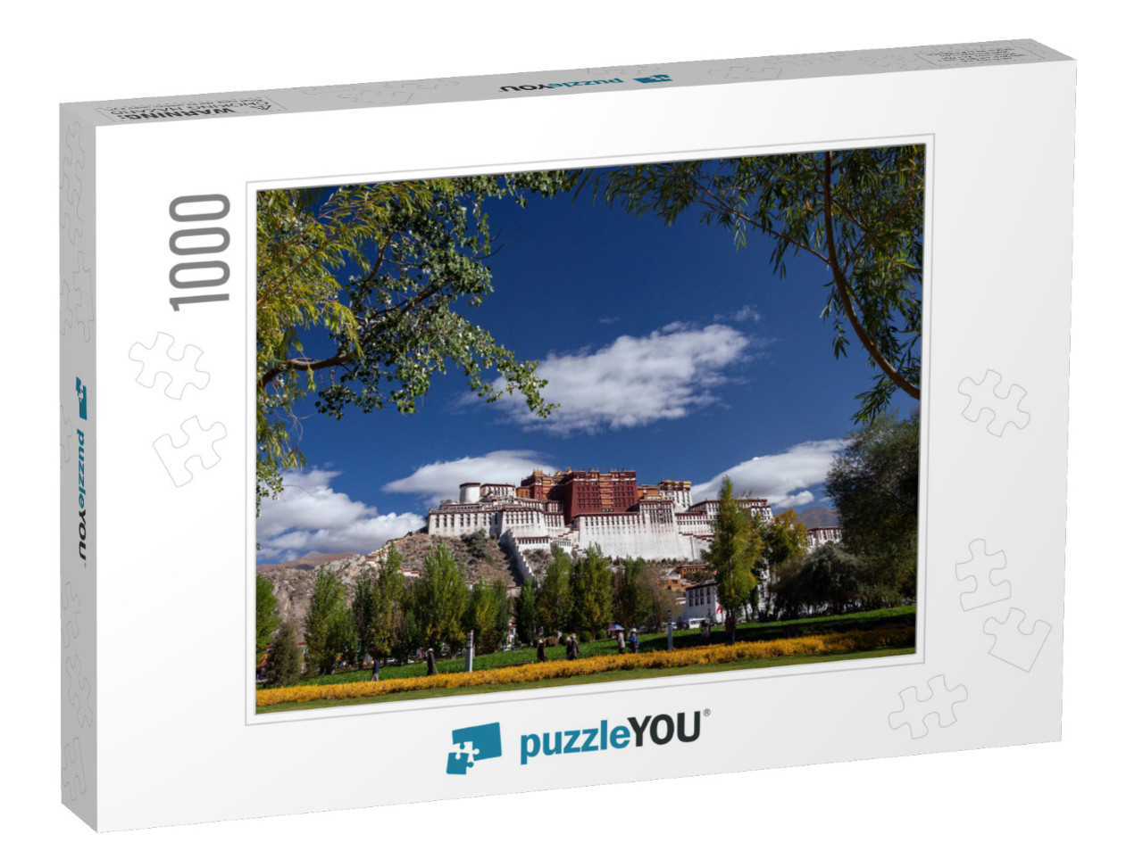 The Potala Palace, a Dzong Fortress in the City of Lhasa... Jigsaw Puzzle with 1000 pieces