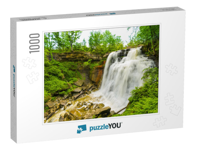 Brandywine Falls... Jigsaw Puzzle with 1000 pieces