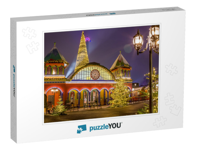Tivoli, Copenhagen, Denmark... Jigsaw Puzzle