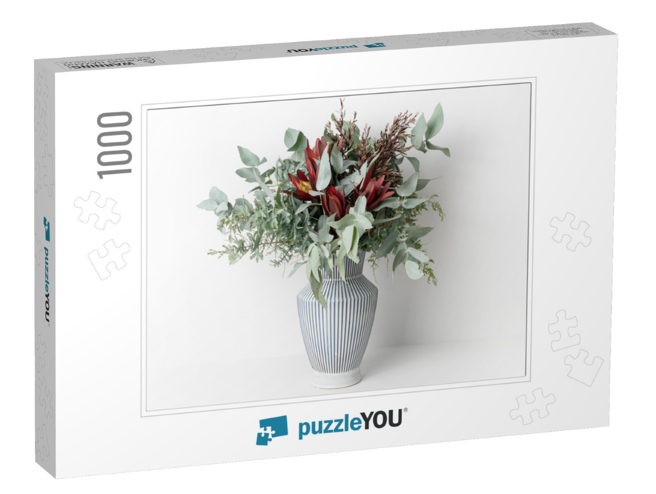 Beautiful Flower Arrangement of Mostly Australian Native... Jigsaw Puzzle with 1000 pieces