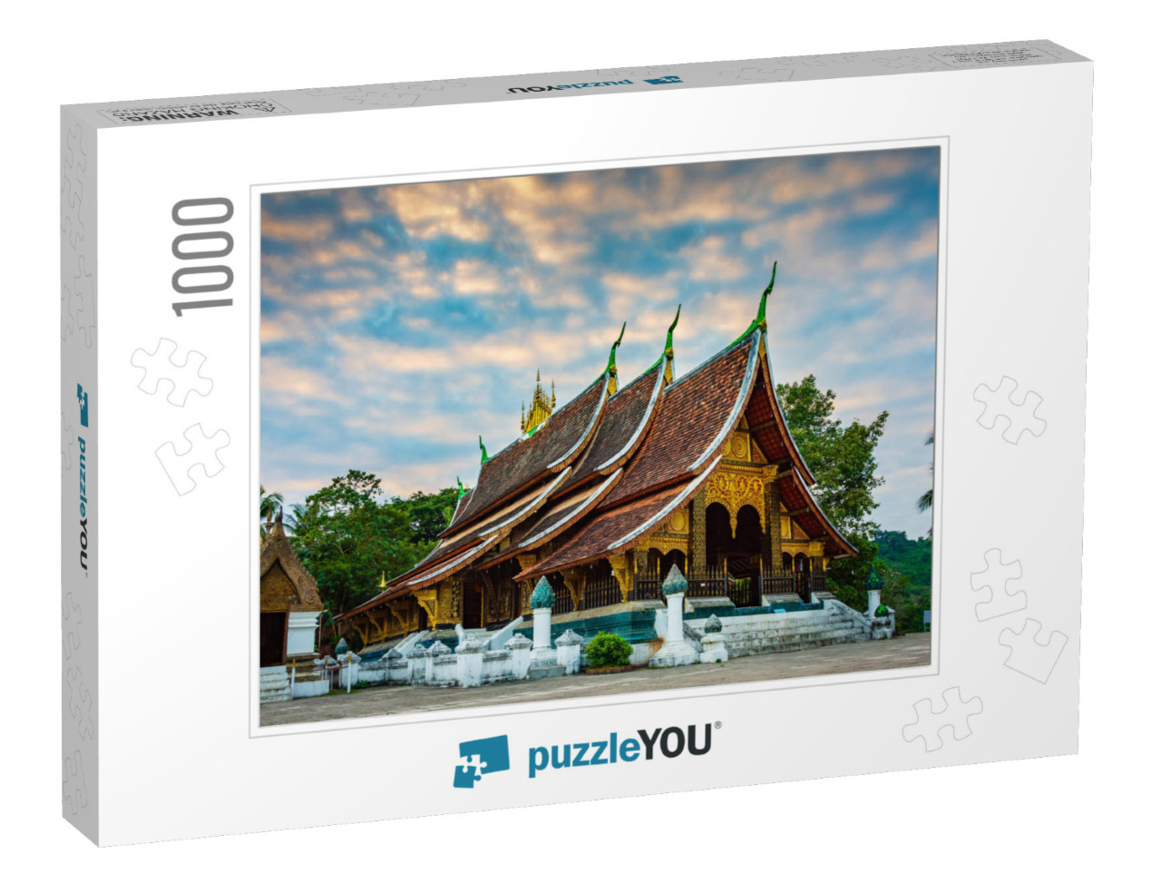 Wat Xieng Thong or the Golden City Temple. the Most Impor... Jigsaw Puzzle with 1000 pieces