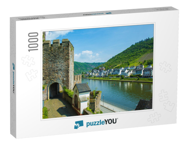 Cochem. a Small Picturesque Town At Moselle River in Rhin... Jigsaw Puzzle with 1000 pieces