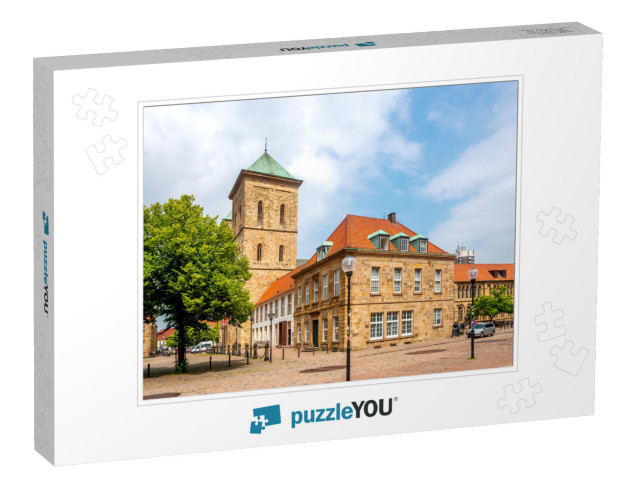 Cathedral in Osnabrueck, Germany... Jigsaw Puzzle