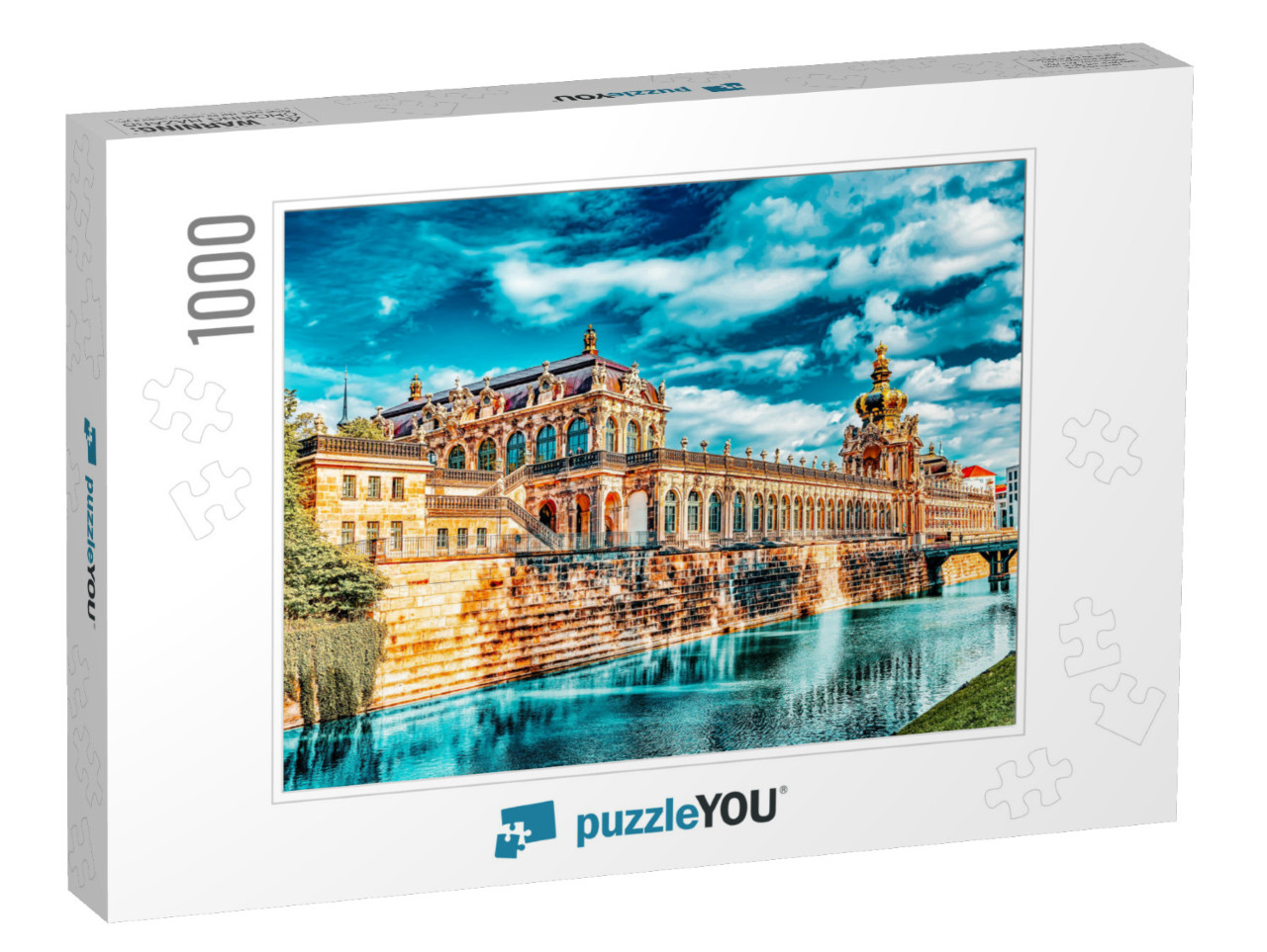 Zwinger Palace Der Dresdner Zwinger Art Gallery of Dresde... Jigsaw Puzzle with 1000 pieces