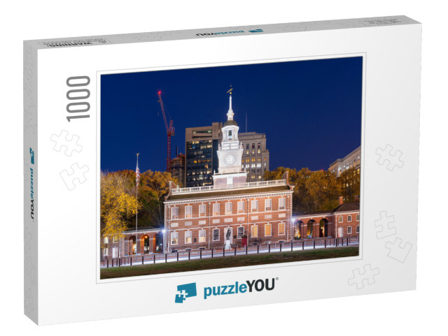 Philadelphia, Pennsylvania, USA At Independence Hall Durin... Jigsaw Puzzle with 1000 pieces