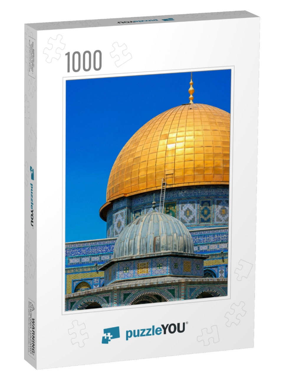 The Dome of the Rock on the Temple Mount in Jerusalem... Jigsaw Puzzle with 1000 pieces