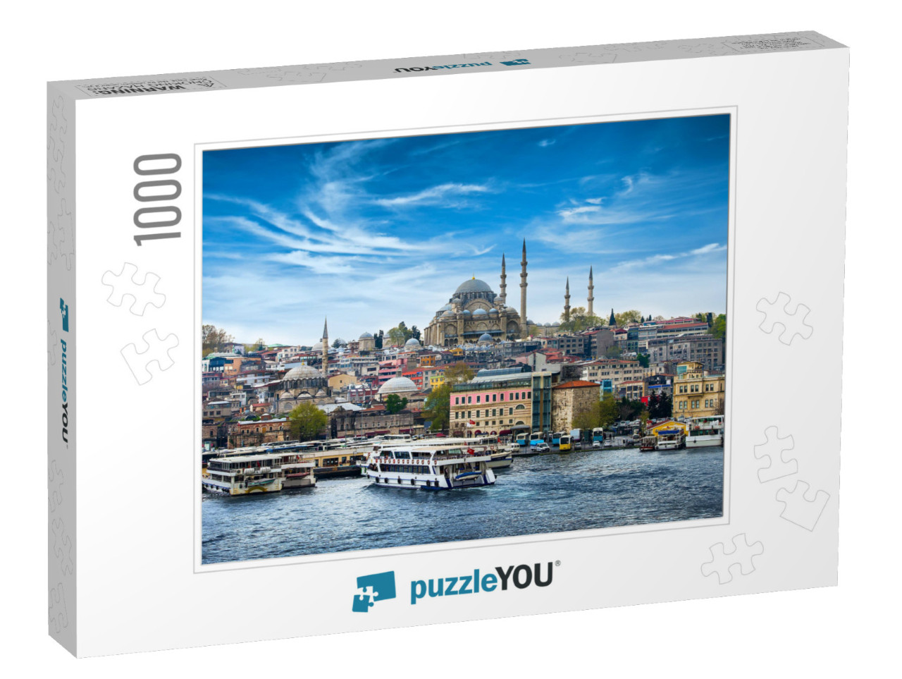 Istanbul the Capital of Turkey, Eastern Tourist City... Jigsaw Puzzle with 1000 pieces