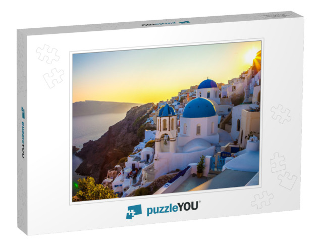 Santorini Oia Greece... Jigsaw Puzzle