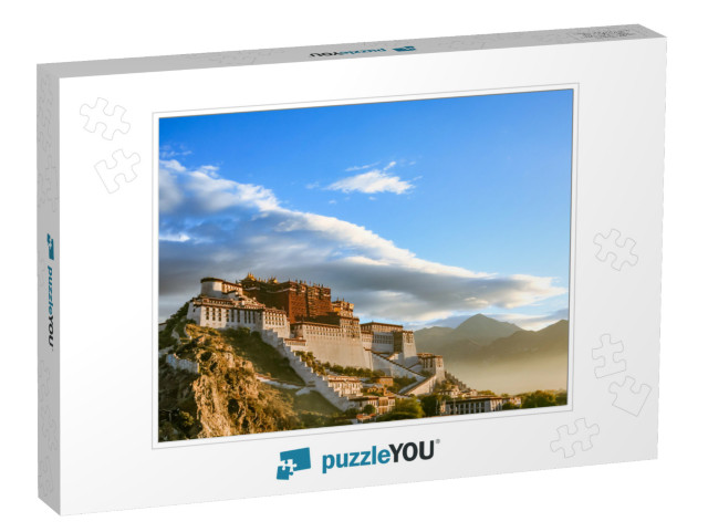 Qingzang Plateau Tibet Lhasa Potala Palace Rizhao Jinding... Jigsaw Puzzle