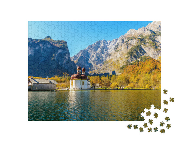 Church St. Bartholomew Bartholoma, Bartholomae on Konigss... Jigsaw Puzzle with 1000 pieces