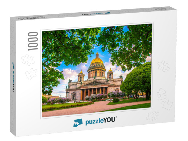 Saint Petersburg. Saint Isaacs Cathedral. Museums of Pete... Jigsaw Puzzle with 1000 pieces